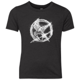 T-Shirts Vintage Black / YXS Hunger Games Smoke Youth Triblend T-Shirt