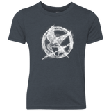 T-Shirts Vintage Navy / YXS Hunger Games Smoke Youth Triblend T-Shirt