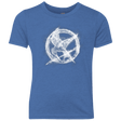 T-Shirts Vintage Royal / YXS Hunger Games Smoke Youth Triblend T-Shirt