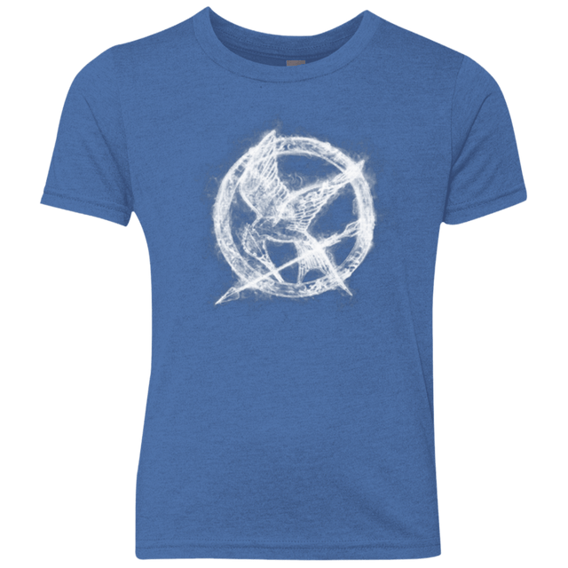 T-Shirts Vintage Royal / YXS Hunger Games Smoke Youth Triblend T-Shirt