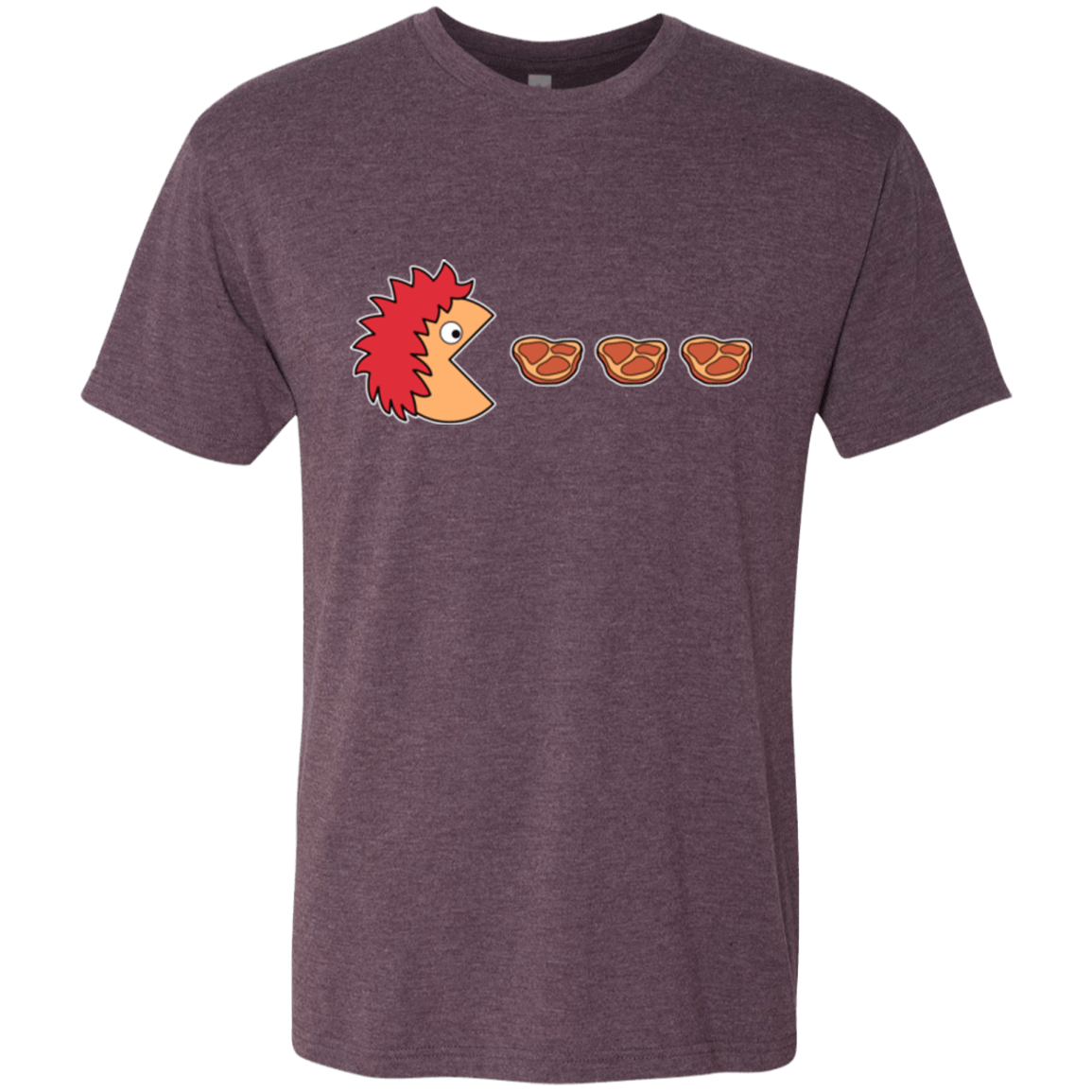 T-Shirts Vintage Purple / Small Hungry for ham Men's Triblend T-Shirt