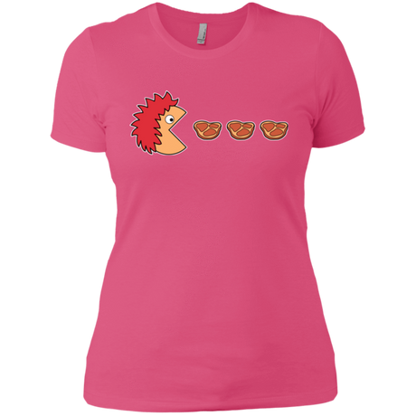 T-Shirts Hot Pink / X-Small Hungry for ham Women's Premium T-Shirt