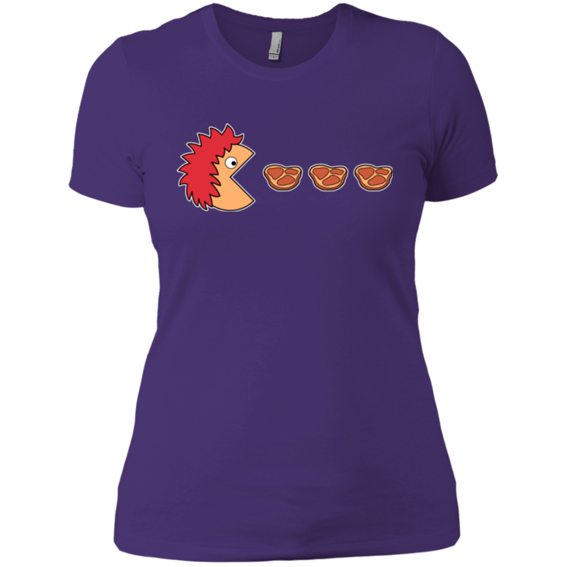 T-Shirts Purple / X-Small Hungry for ham Women's Premium T-Shirt