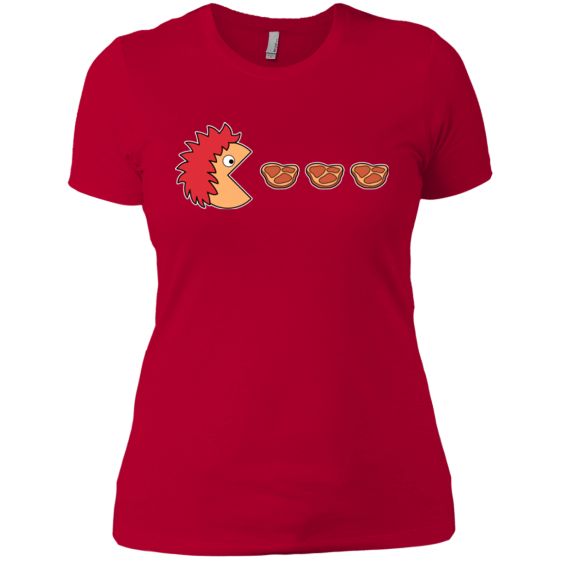 T-Shirts Red / X-Small Hungry for ham Women's Premium T-Shirt