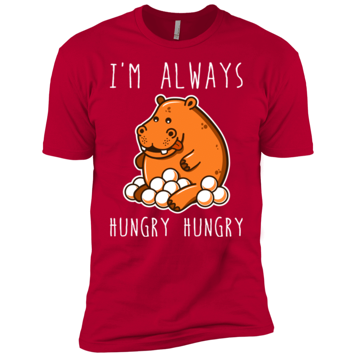 T-Shirts Red / YXS Hungry Hungry Boys Premium T-Shirt