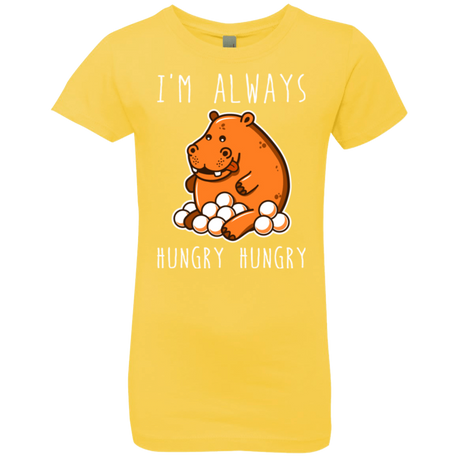 T-Shirts Vibrant Yellow / YXS Hungry Hungry Girls Premium T-Shirt