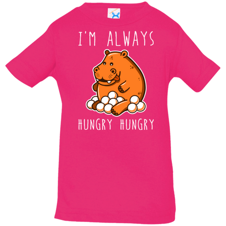 T-Shirts Hot Pink / 6 Months Hungry Hungry Infant Premium T-Shirt