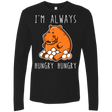 T-Shirts Black / Small Hungry Hungry Men's Premium Long Sleeve