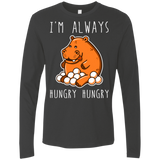 T-Shirts Heavy Metal / Small Hungry Hungry Men's Premium Long Sleeve