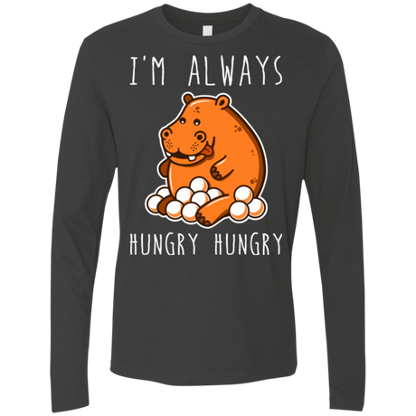 T-Shirts Heavy Metal / Small Hungry Hungry Men's Premium Long Sleeve