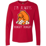 T-Shirts Red / Small Hungry Hungry Men's Premium Long Sleeve