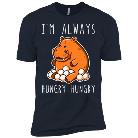 T-Shirts Midnight Navy / X-Small Hungry Hungry Men's Premium T-Shirt