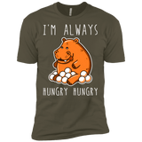 T-Shirts Military Green / X-Small Hungry Hungry Men's Premium T-Shirt
