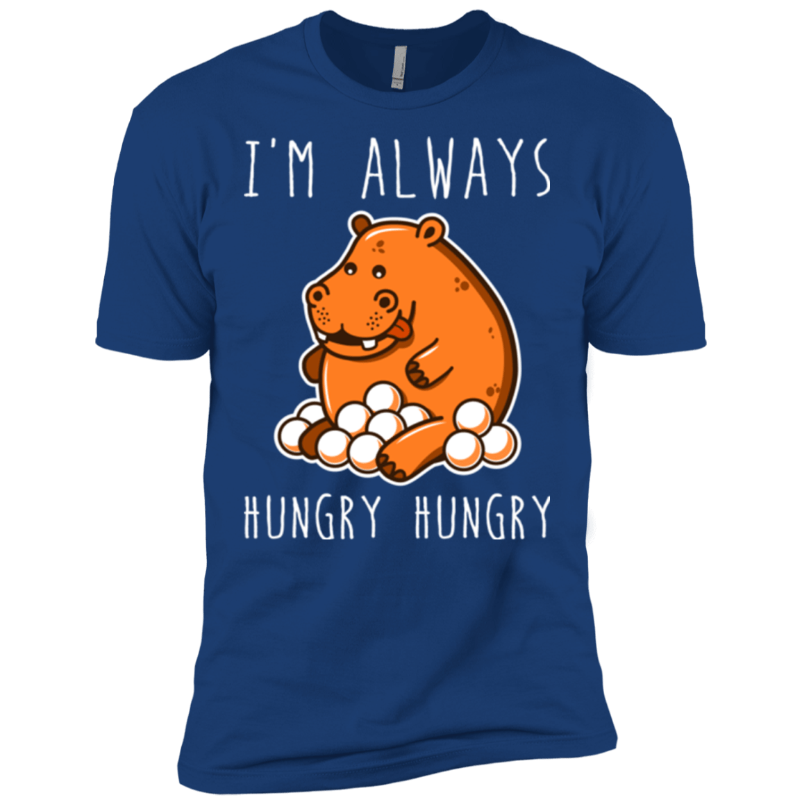 T-Shirts Royal / X-Small Hungry Hungry Men's Premium T-Shirt