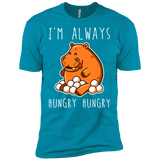 T-Shirts Turquoise / X-Small Hungry Hungry Men's Premium T-Shirt