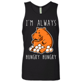 T-Shirts Black / Small Hungry Hungry Men's Premium Tank Top