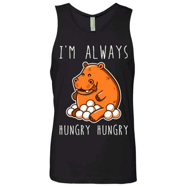 T-Shirts Black / Small Hungry Hungry Men's Premium Tank Top