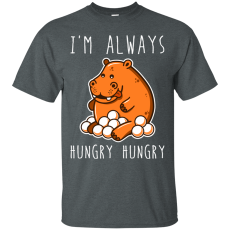 T-Shirts Dark Heather / Small Hungry Hungry T-Shirt