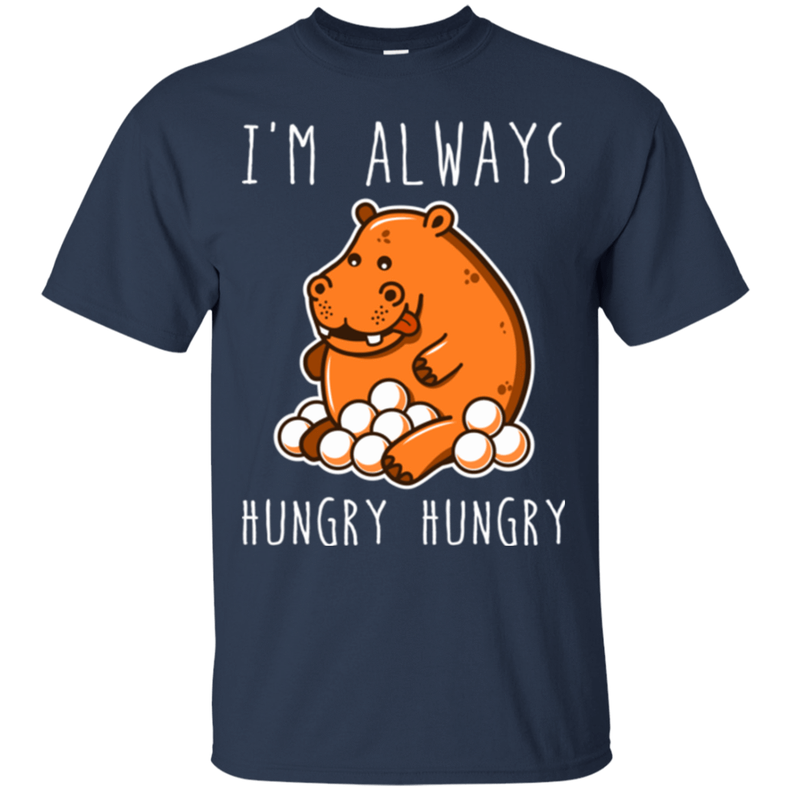 T-Shirts Navy / Small Hungry Hungry T-Shirt