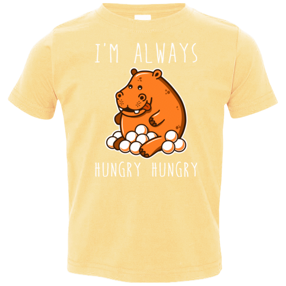 T-Shirts Butter / 2T Hungry Hungry Toddler Premium T-Shirt