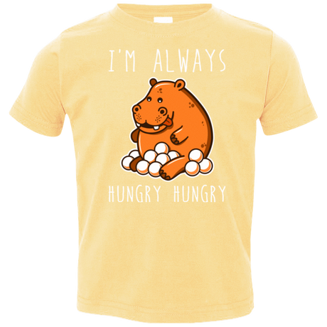 T-Shirts Butter / 2T Hungry Hungry Toddler Premium T-Shirt