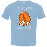 T-Shirts Light Blue / 2T Hungry Hungry Toddler Premium T-Shirt