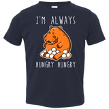 T-Shirts Navy / 2T Hungry Hungry Toddler Premium T-Shirt