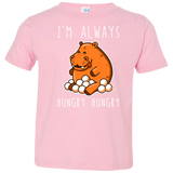 T-Shirts Pink / 2T Hungry Hungry Toddler Premium T-Shirt
