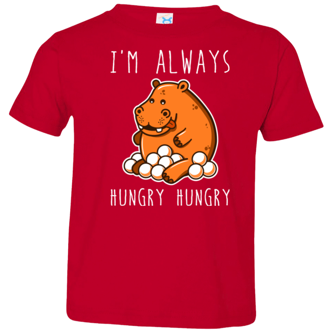 T-Shirts Red / 2T Hungry Hungry Toddler Premium T-Shirt