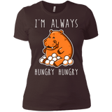 T-Shirts Dark Chocolate / X-Small Hungry Hungry Women's Premium T-Shirt