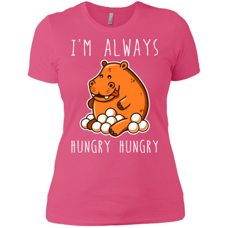 T-Shirts Hot Pink / X-Small Hungry Hungry Women's Premium T-Shirt