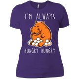 T-Shirts Purple / X-Small Hungry Hungry Women's Premium T-Shirt
