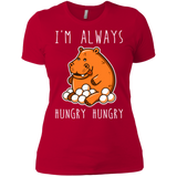 T-Shirts Red / X-Small Hungry Hungry Women's Premium T-Shirt