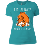 T-Shirts Tahiti Blue / X-Small Hungry Hungry Women's Premium T-Shirt