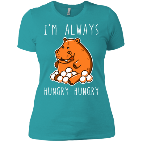 T-Shirts Tahiti Blue / X-Small Hungry Hungry Women's Premium T-Shirt