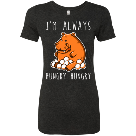 T-Shirts Vintage Black / Small Hungry Hungry Women's Triblend T-Shirt