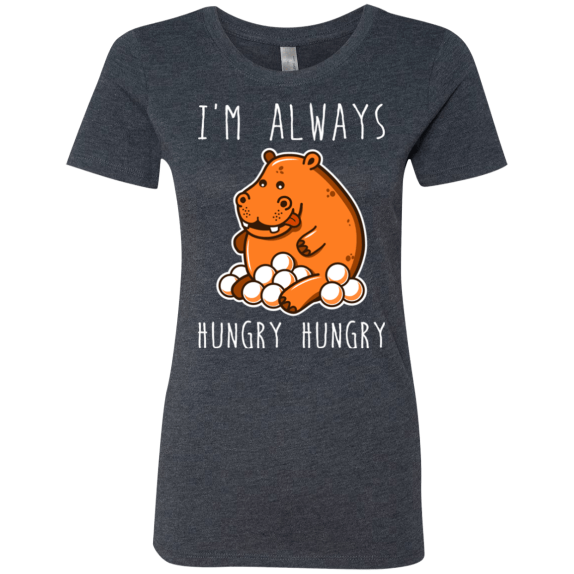 T-Shirts Vintage Navy / Small Hungry Hungry Women's Triblend T-Shirt