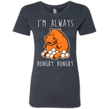 T-Shirts Vintage Navy / Small Hungry Hungry Women's Triblend T-Shirt