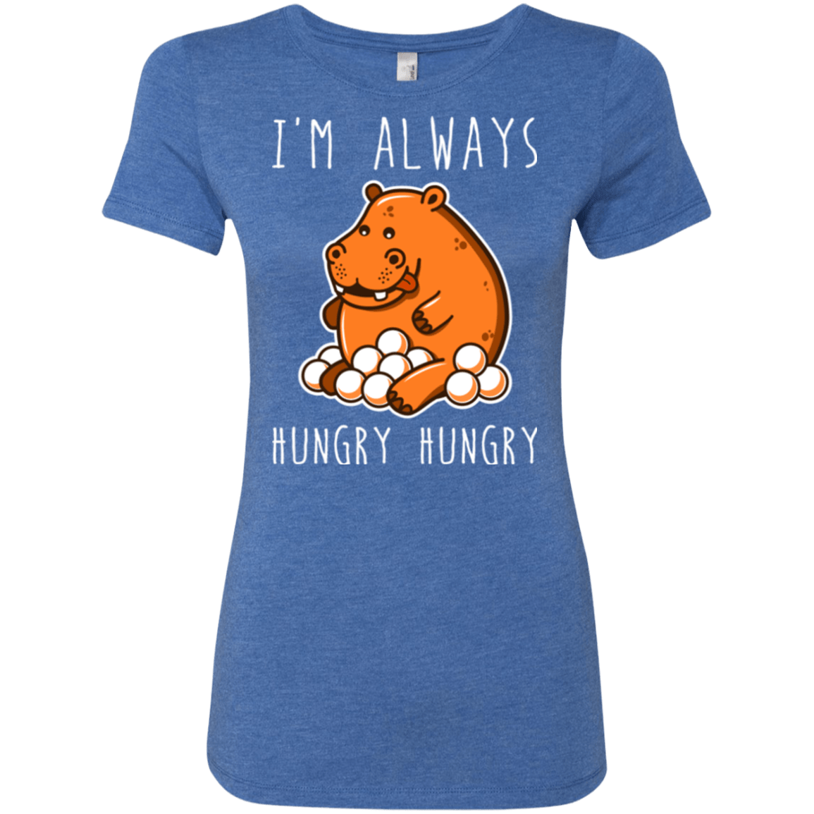 T-Shirts Vintage Royal / Small Hungry Hungry Women's Triblend T-Shirt