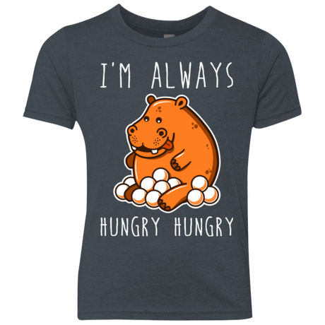 T-Shirts Vintage Navy / YXS Hungry Hungry Youth Triblend T-Shirt