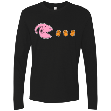 T-Shirts Black / Small Hungry Monster Men's Premium Long Sleeve