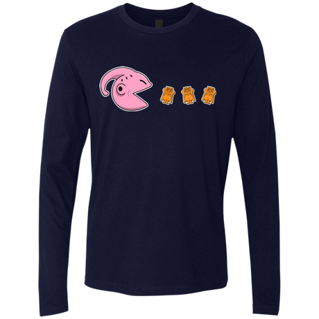 T-Shirts Midnight Navy / Small Hungry Monster Men's Premium Long Sleeve
