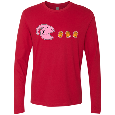 T-Shirts Red / Small Hungry Monster Men's Premium Long Sleeve