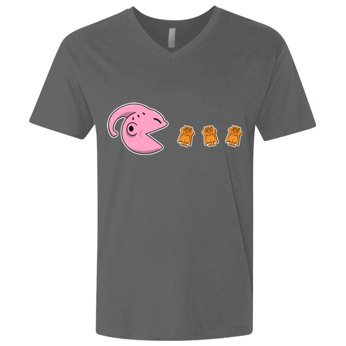 T-Shirts Heavy Metal / X-Small Hungry Monster Men's Premium V-Neck