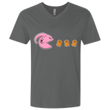 T-Shirts Heavy Metal / X-Small Hungry Monster Men's Premium V-Neck