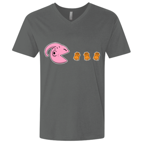 T-Shirts Heavy Metal / X-Small Hungry Monster Men's Premium V-Neck