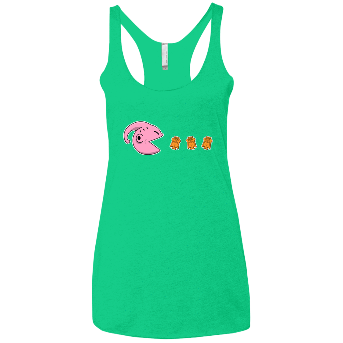 T-Shirts Envy / X-Small Hungry Monster Women's Triblend Racerback Tank