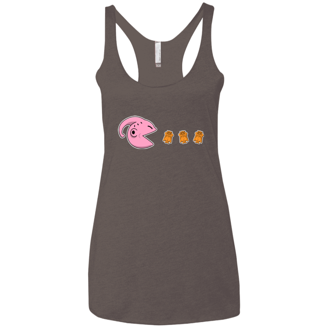 T-Shirts Macchiato / X-Small Hungry Monster Women's Triblend Racerback Tank