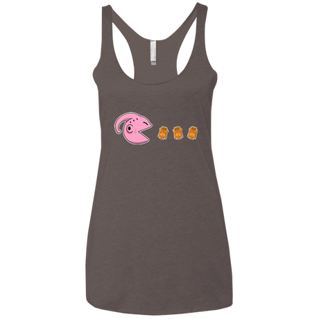 T-Shirts Macchiato / X-Small Hungry Monster Women's Triblend Racerback Tank