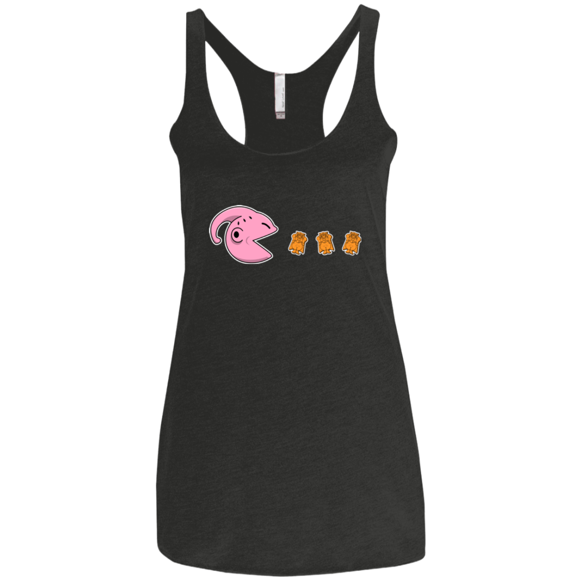 T-Shirts Vintage Black / X-Small Hungry Monster Women's Triblend Racerback Tank